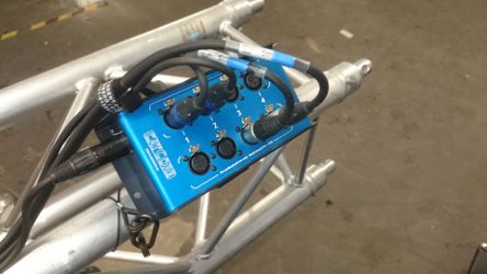 XLR over ethernet snake Loom stagebox