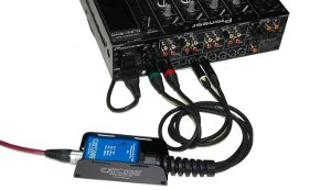 Cat Core Audio über Netzwerk Spliss für DJ-mixer mit XLR und Klinke