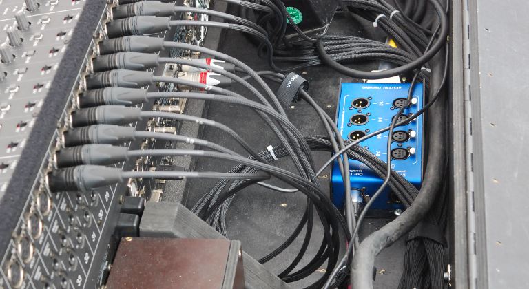 Catcore Digital Audio AES/EBU patchbay for DB25 pin Sub D (Yamaha Pinout) to XLR and CatCore Catcore Digital Audio AES/EBU Box adapting DB25 (Yamaha Pinout) to XLR and CatCore