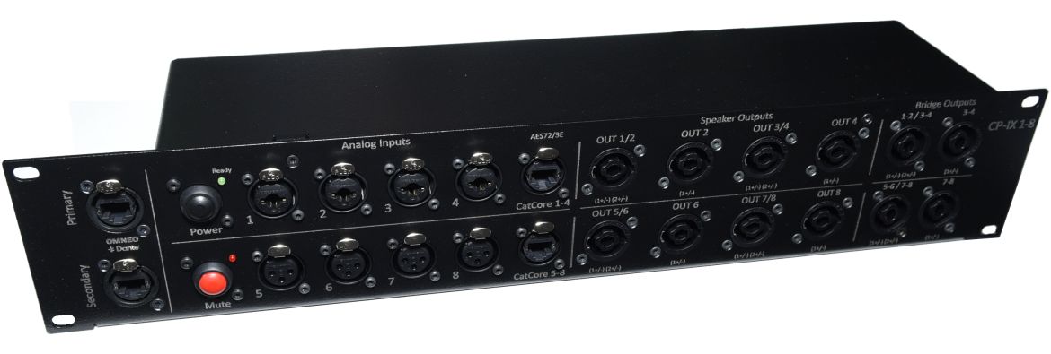 Anschlusspanel CP-IX-8 für Dynacord IX-Serie 8-kanalig