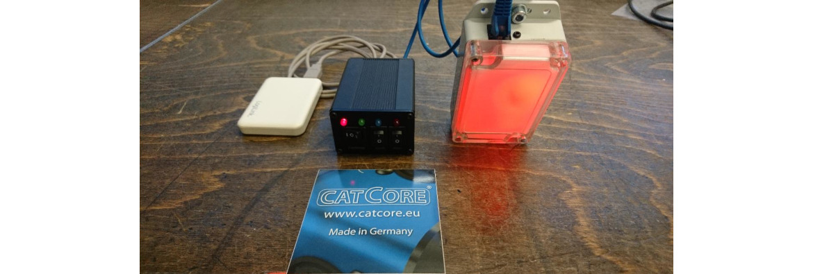 CatCore covid vaccination center traffic light system usb powered