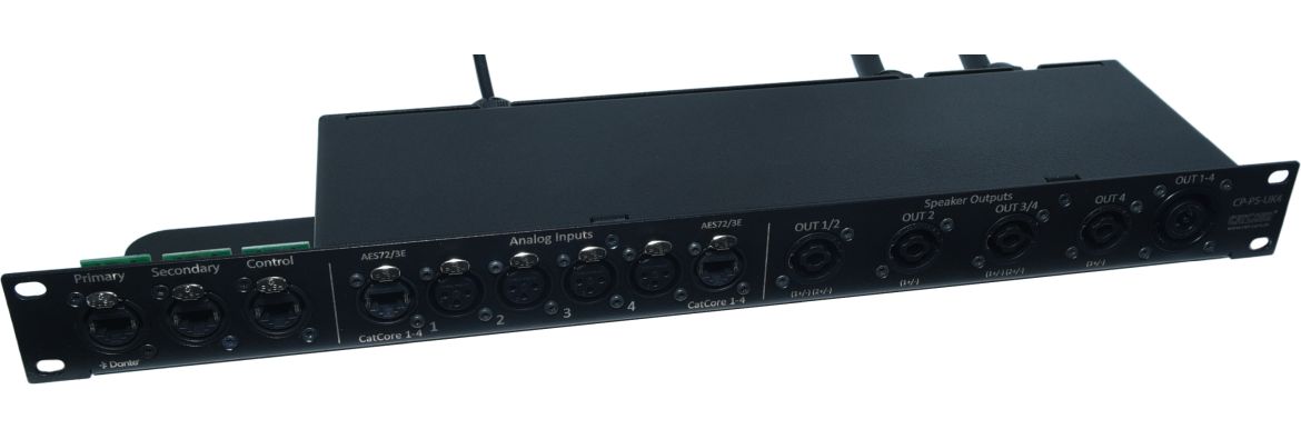 Anschlusspanel CP-UK-PS 4 für Powersoft Unica Serie 4-kanalig
