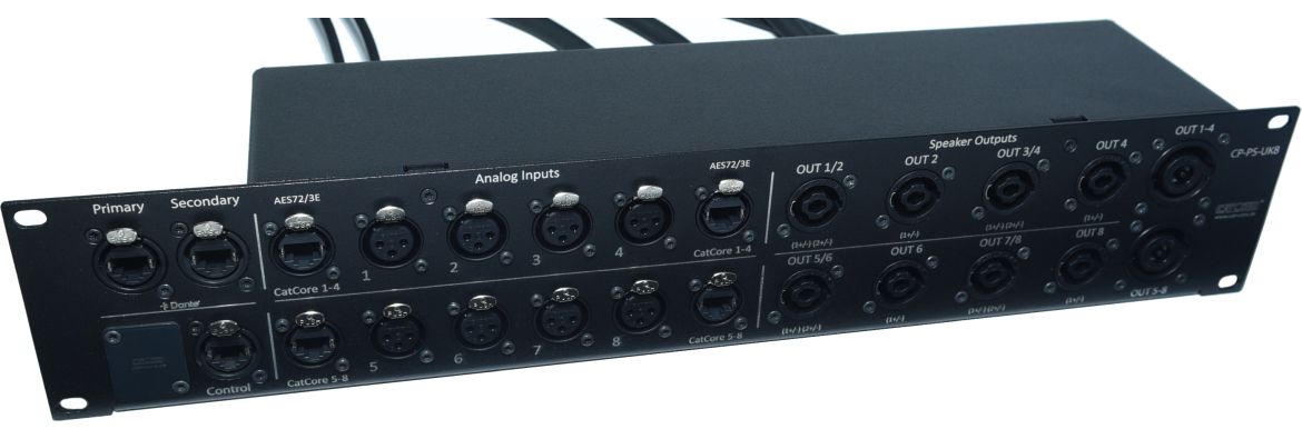 Anschlusspanel CP-UK-PS 8 für Powersoft Unica Serie 8-kanalig